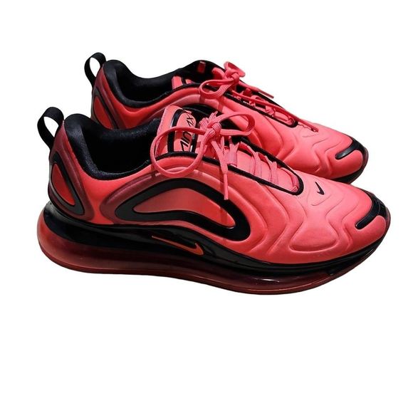 Nike Other - Nike Mens Athletic Shoes Air Max 720 AO2924-600 Leather Lace Up Red Black US 10